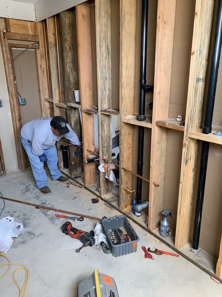 Commercial rough-in plumbing for Trenchless Sewer Repair in Navesink